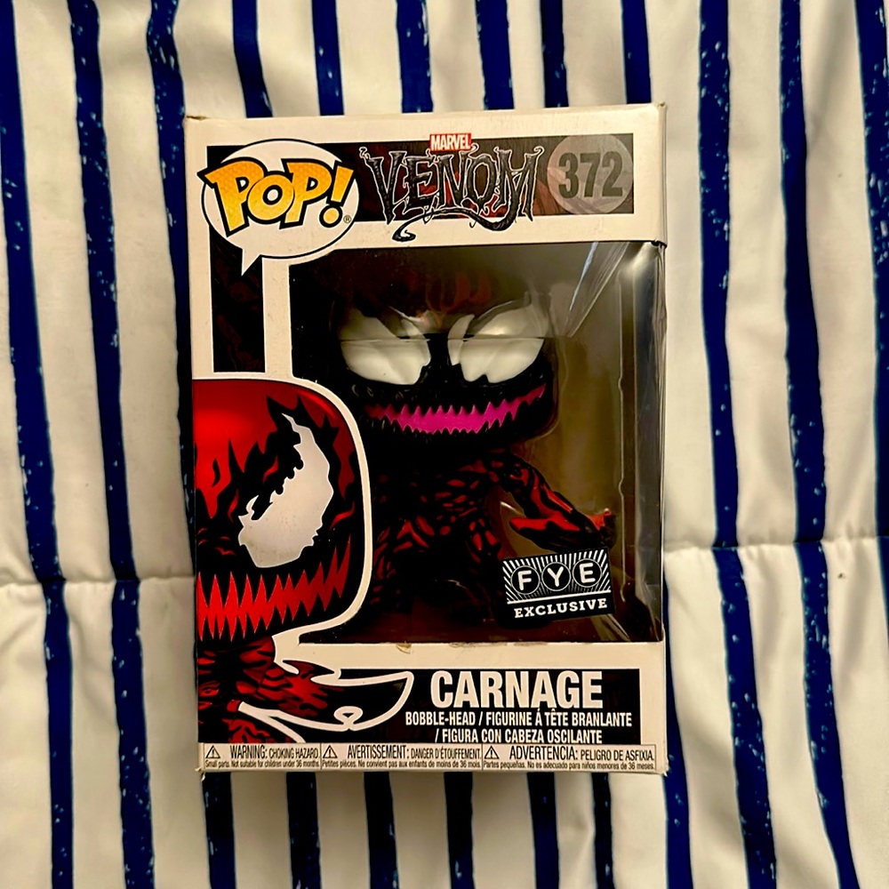 Marvel Venom Carnage Funko Pop #372